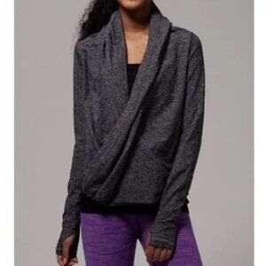 Ivivva Lululemon Four Count Shrug Heather Gray Girls